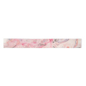 Blush roze en Paarse marmering Lint (Voorkant)