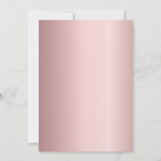 Blush roze geometrische vrijgezellenfeest van de f kaart (Achterkant)