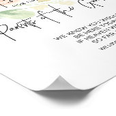 Blush roze gereserveerde ouders van Groom Loving M Poster (Hoek)