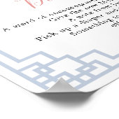 Blush Roze Ginger Jar Douche Late Night Luier Poster (Hoek)