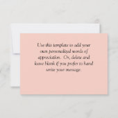 Blush roze glitter-schijven op zwart-wit - Harteli (Achterkant)