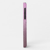 Blush roze glitter Shimmer Persoonlijke telefoonta Case-Mate iPhone Case (Achterkant/links)
