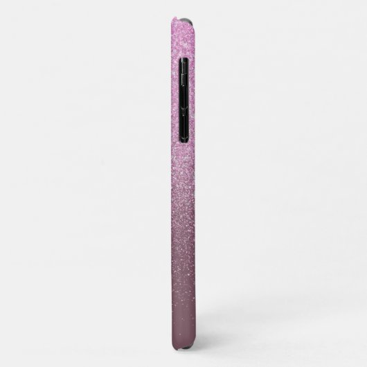 Blush roze glitter Shimmer Persoonlijke telefoonta Case-Mate iPhone Case (Achterkant/links)