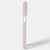 Blush roze goud monogram monochroom minimal simple Case-Mate iPhone case (Achterkant / Rechts)