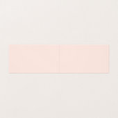 Blush Roze Grijs Modern Bold Helder Klassiek Stijl Visitekaartjes (Binnenkant ongevouwen)