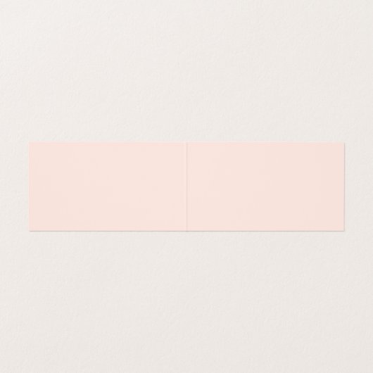 Blush Roze Grijs Modern Bold Helder Klassiek Stijl Visitekaartjes (Binnenkant ongevouwen)