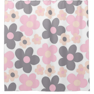 Blush roze grijze dagen geven droam terug #1 #retr douchegordijn