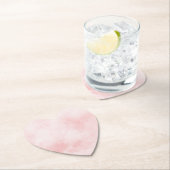 Blush roze kartonnen onderzetters (Insitu)