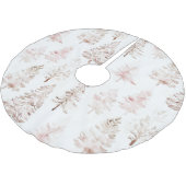 Blush roze kerstbomen kerstboom rok (Gekanteld)