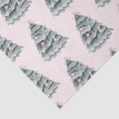Blush roze kerstboom Ornament Tissuepapier (Detail)