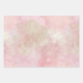 Blush roze kleurstof inpakpapier vel (Voorkant 3)
