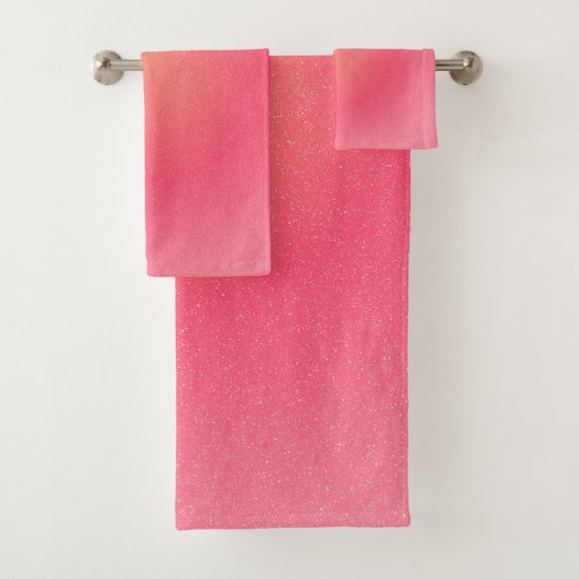 Blush roze luxe handdoek set (Insitu)