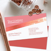 Blush roze, Mauve Visitekaartje