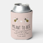 Blush roze methode om Koelbox te worden Blikjeskoeler (Blikje Voorkant)