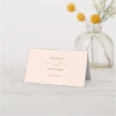Blush roze minimale wedloop (Achterkant)
