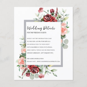 Blush roze perzik en koraal bloemenbruiloft detail