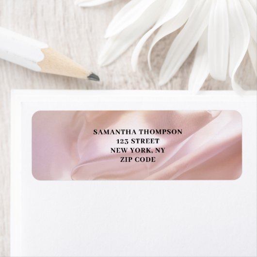 Blush roze platte site label (Insitu)