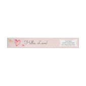 Blush roze poolpunten & hartverwarmingstoestel ret (Individueel)