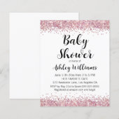 Blush roze prinkle Baby douwer-uitvindingen (Voorkant / Achterkant)