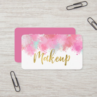 Blush roze rode Visitekaartje