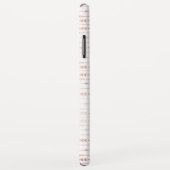 Blush roze - Roos Gold Boho Arrow Patroon Case-Mate iPhone Case (Achterkant/rechts)