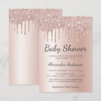Blush Roze - Roos Goud Meisje Baby shower