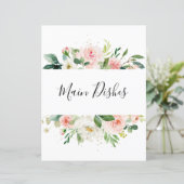 Blush roze roze bedekking divider (Staand voorkant)