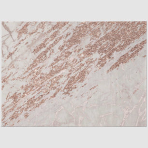 Blush roze roze glitter Marble Modern Tissuepapier