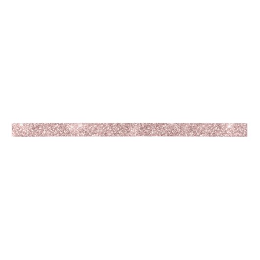 Blush roze roze gouddruppelaar Glitter Trendy Glam Lint (Voorkant)