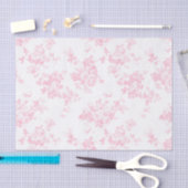 Blush roze  rozen elegante florale  tissuepapier (Craft)
