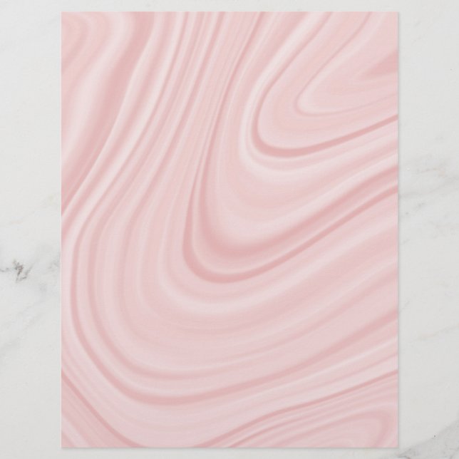 Blush roze satijn agate scrapbook paper (Voorkant)