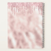 Blush roze schijven Lashes Appointment Planner Boo (Achterkant)