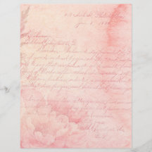 Blush Roze Shabby Chic Scrapbook Paper