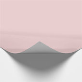 Blush Roze vaste kleur Cadeaupapier (Hoek)