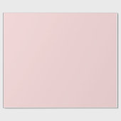 Blush Roze vaste kleur Cadeaupapier (Vlak)