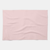 Blush Roze vaste kleur Theedoek (Horizontaal)