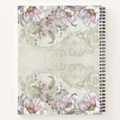  Blush Roze Victoriaans Florence Notitieboek (Achterkant)