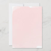 Blush Roze Waterverf Bridal Shower Uitnodiging