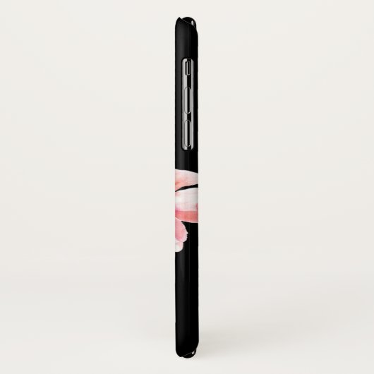 Blush roze waterverf papaverbloem Case-Mate iPhone case (Achterkant/links)