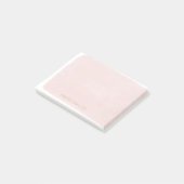 Blush Roze Waterverf Post-it® Notes (Schuin)