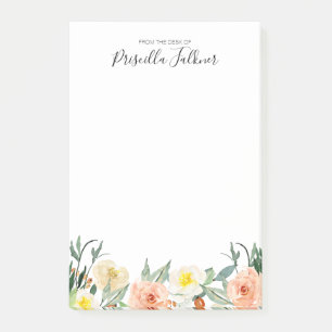 Blush roze Waterverf van het bureau van Post-it® Notes
