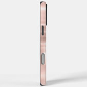  Blush Roze Witte Abstracte Strepen Case-Mate iPhone Case (Achterkant / Rechts)