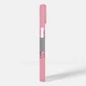Blush roze zilverkleurige gekleurde marmer Case-Mate iPhone case (Achterkant / Rechts)