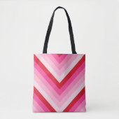 Blush Rush Chevron Draagtas (Voorkant)