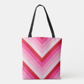 Blush Rush Chevron Draagtas (Achterkant)