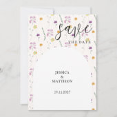 Blush Rustic Fairy Garden Save The Date (Voorkant)