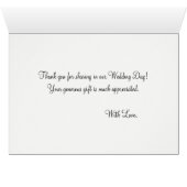 Blush Sage Green Waterverf Wedding (Binenzijde Horizontaal (Onderkant))