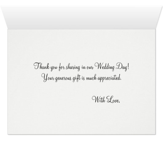 Blush Sage Green Waterverf Wedding (Binenzijde Horizontaal (Onderkant))