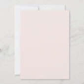 Blush & Sage Groene Bruiloft Kaart (Achterkant)