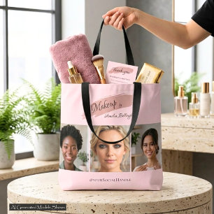 Blush Script 3 Foto Portfolio Salon Merk Promotie Draagtas